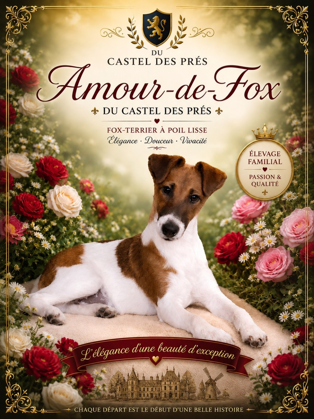 Amour-de-Fox Du castel des pres