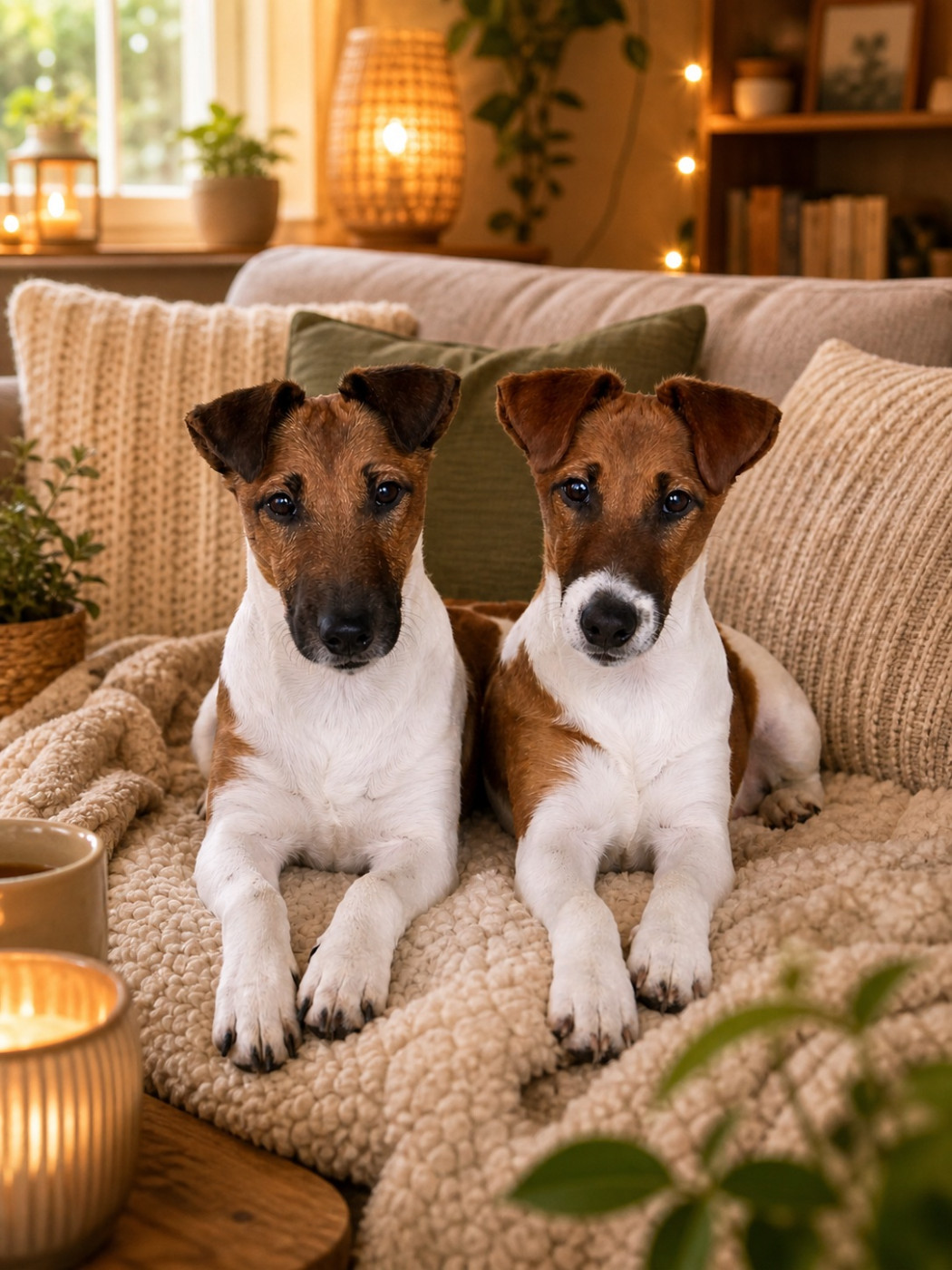 Élevage du Castel des Prés, spécialisé en Fox Terrier à poil lisse, vous souhaite un bon 1er mai