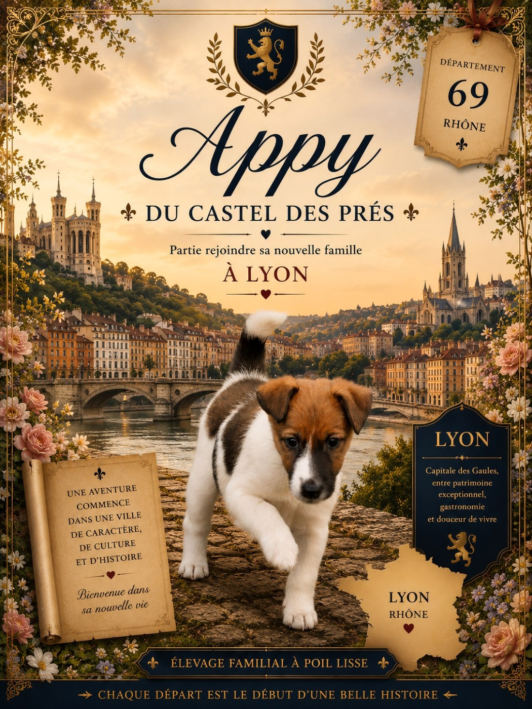 Du castel des pres - Chiots disponibles - Fox Terrier Poil lisse