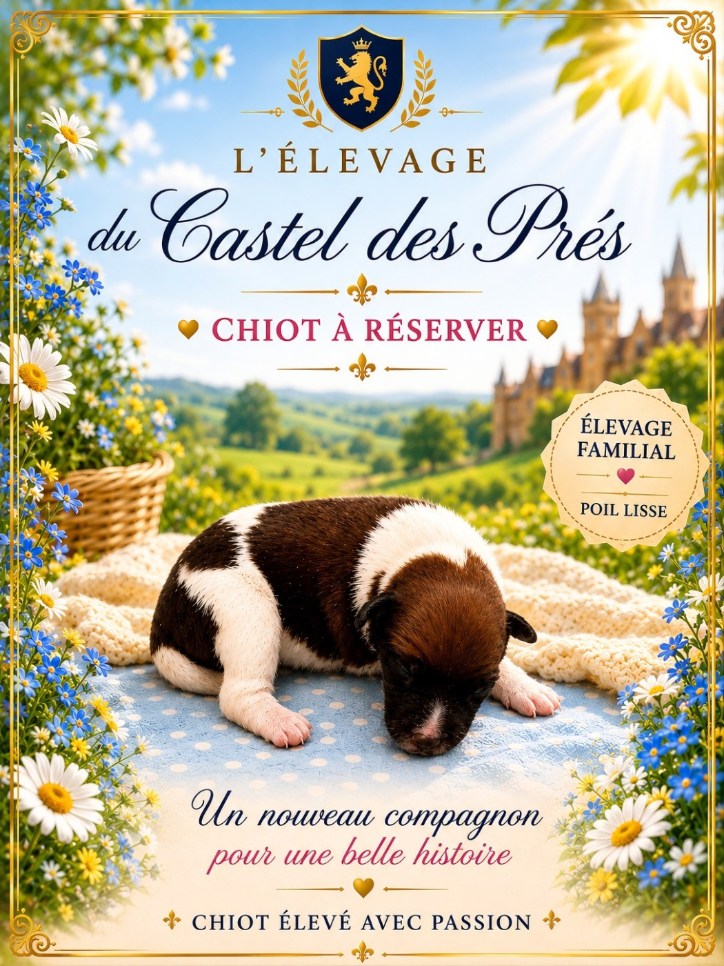 Du castel des pres - Chiots disponibles - Fox Terrier Poil lisse