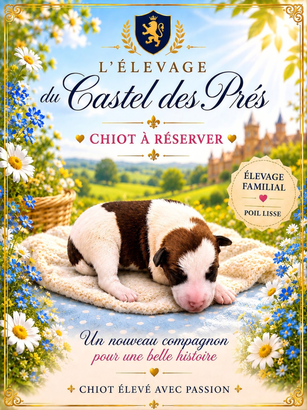 Du castel des pres - Chiots disponibles - Fox Terrier Poil lisse