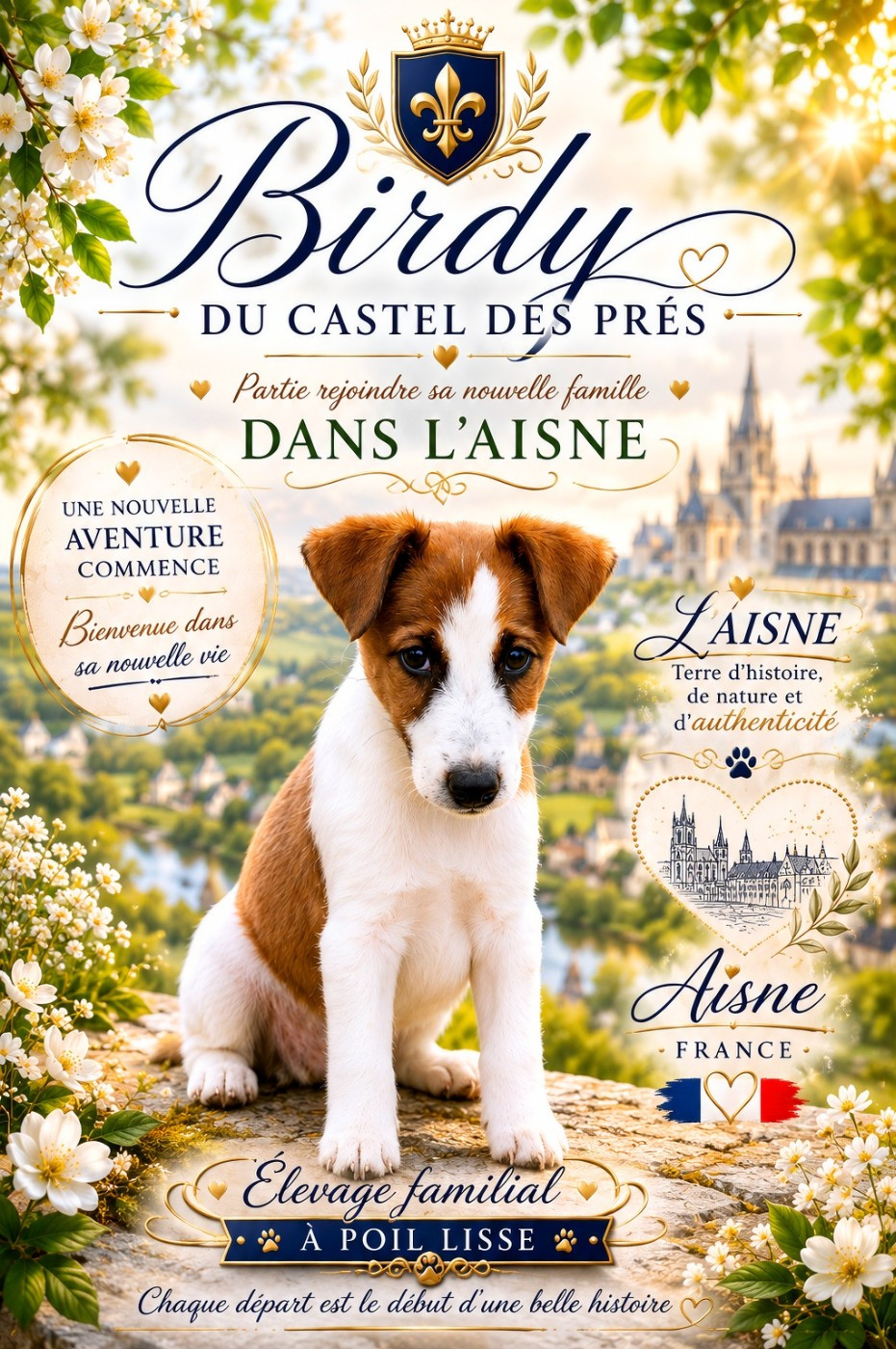 Du castel des pres - Chiots disponibles - Fox Terrier Poil lisse