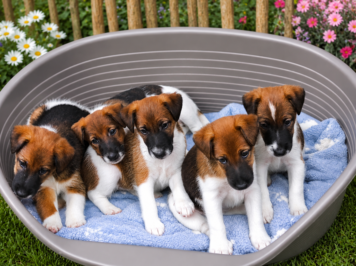 Chiot Fox Terrier Poil lisse Du castel des pres