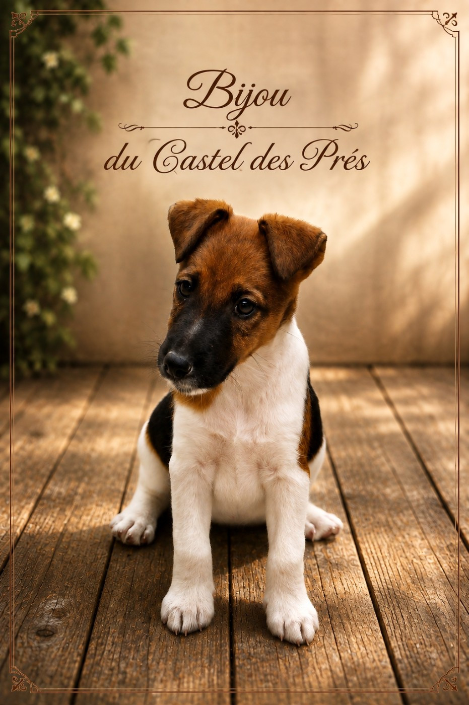 Du castel des pres - Chiots disponibles - Fox Terrier Poil lisse