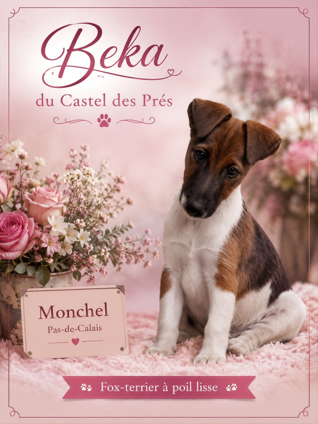 Du castel des pres - Chiots disponibles - Fox Terrier Poil lisse