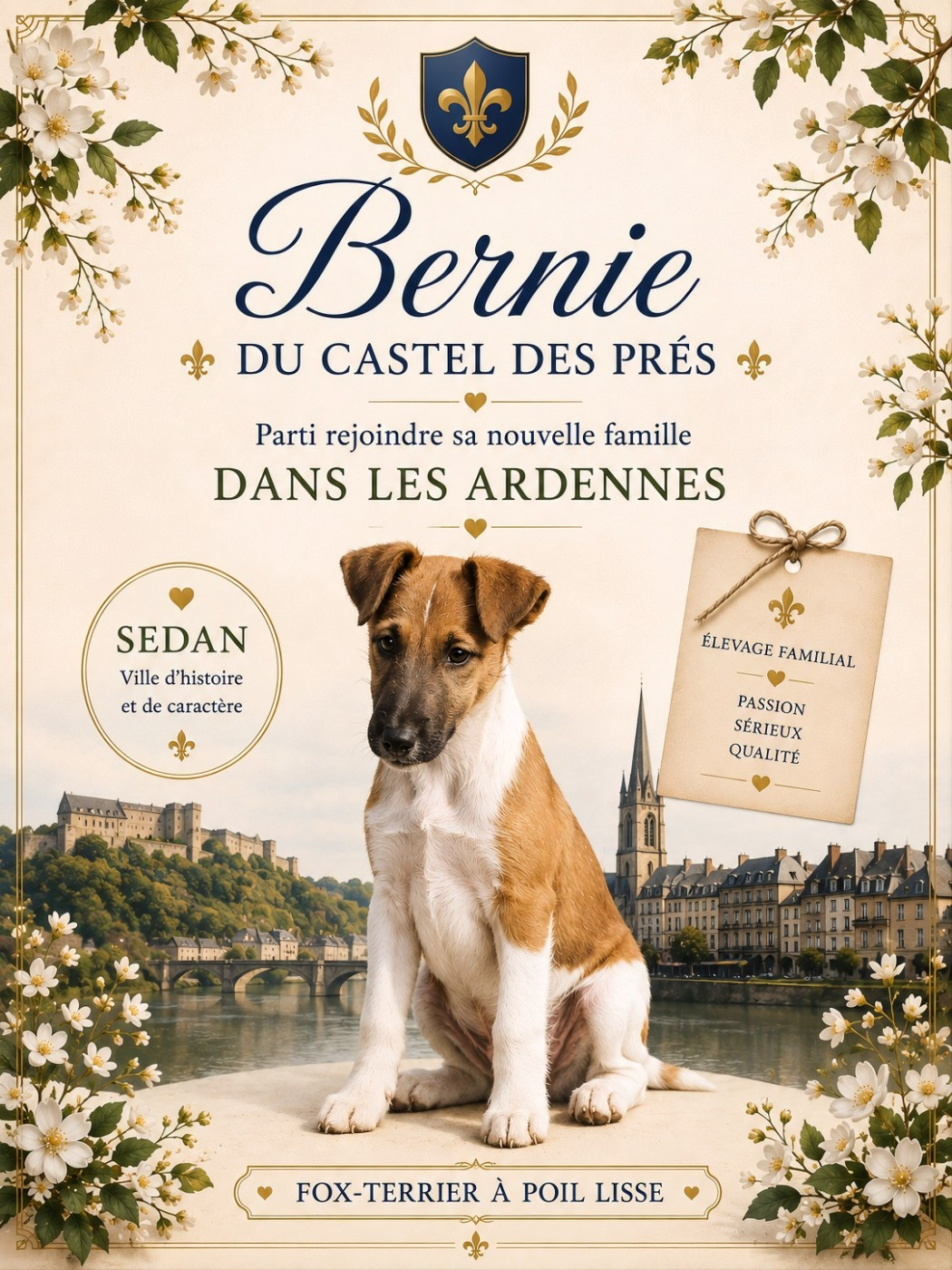 Du castel des pres - Chiots disponibles - Fox Terrier Poil lisse